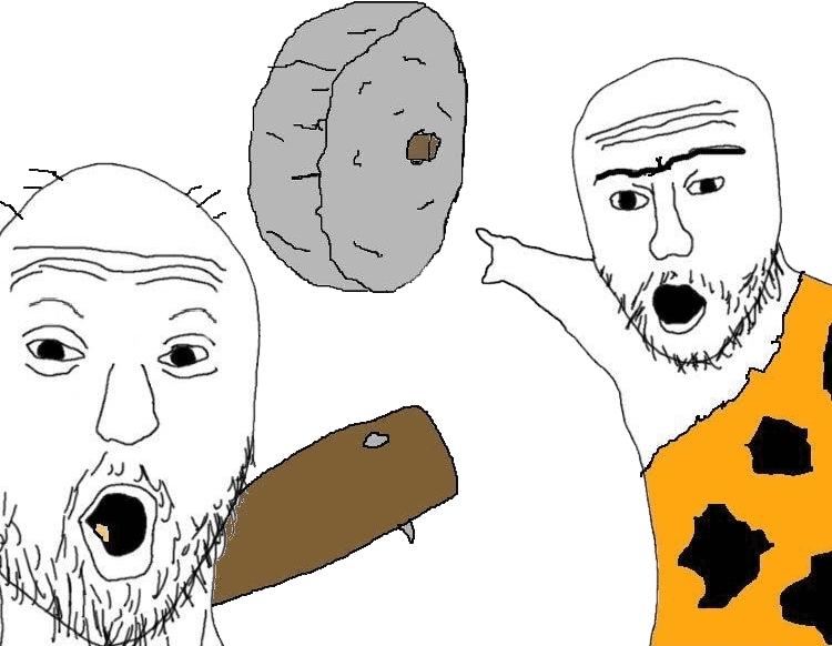 Grug tribe discovers technology